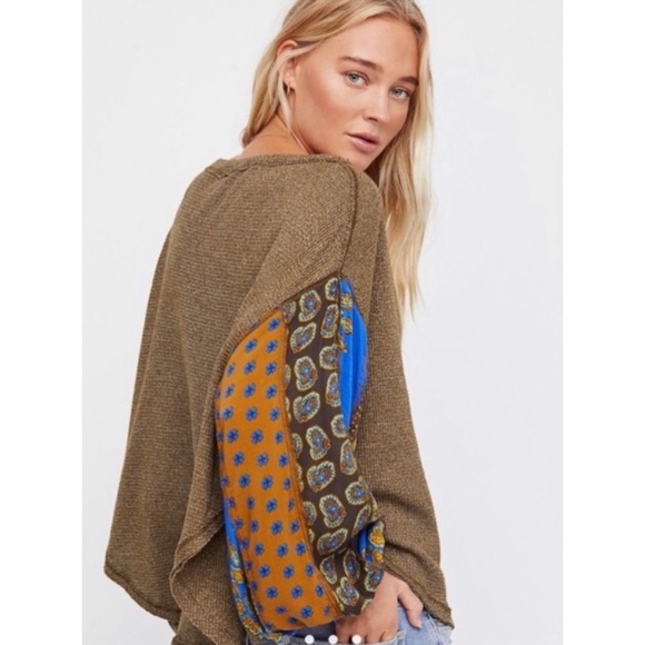 We The Free Cropped Bubble Sleeve Thermal Top - Picture 16 of 16